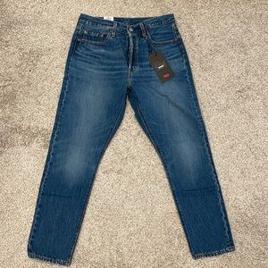 Levi’s 501 skinny jeans in Chill Pill wash